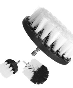 Set 3 Cepillos Nylon Limpieza De Tapizados Y Alfombras